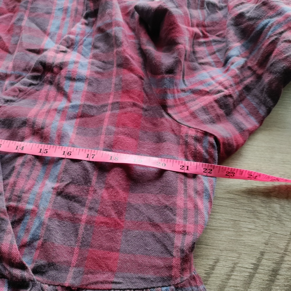 Plaid V-Neck Dress - Picture 6 of 8